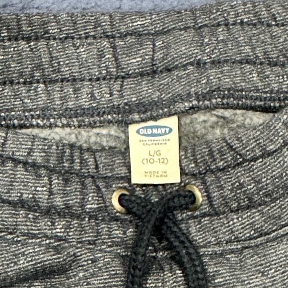 Boys lot of 2 sweats : Nike (M) polyester and Old Navy (L) cotton xlnt cond - Picture 10 of 11